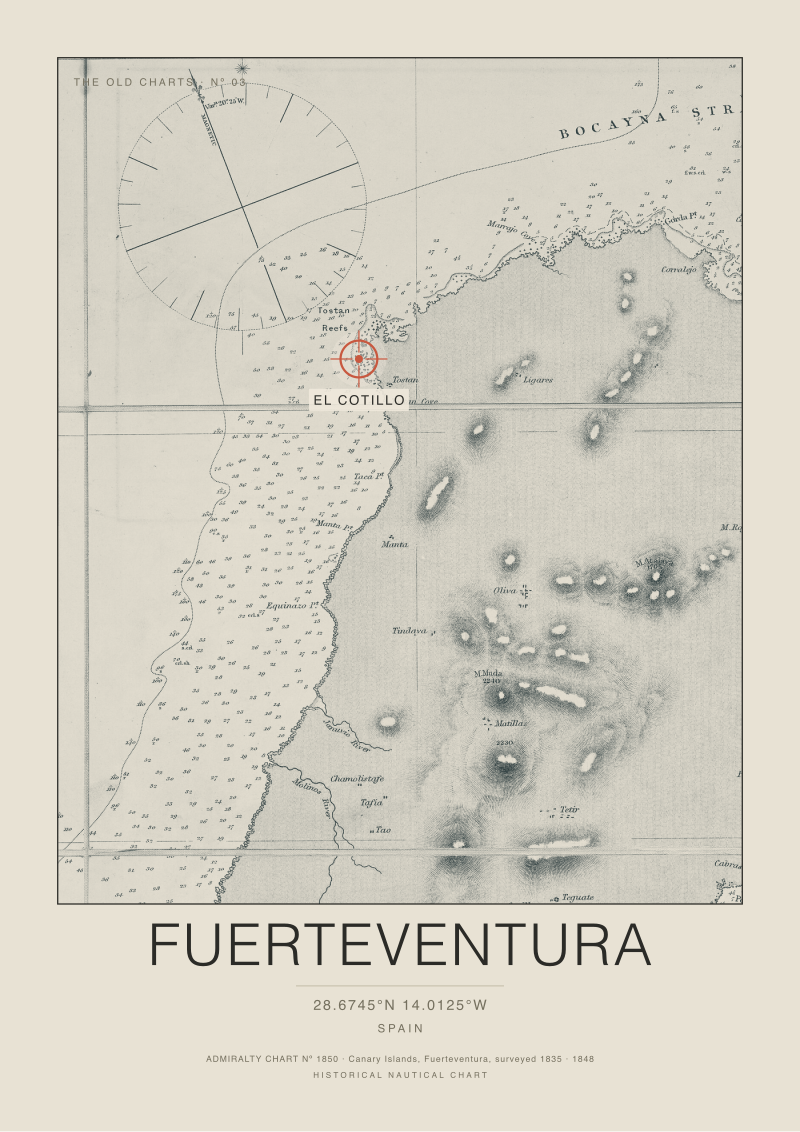 The Fuerteventura Chart, 1848