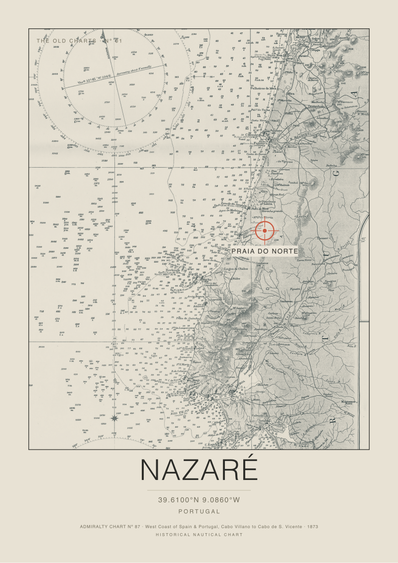 The Nazaré Chart, 1873